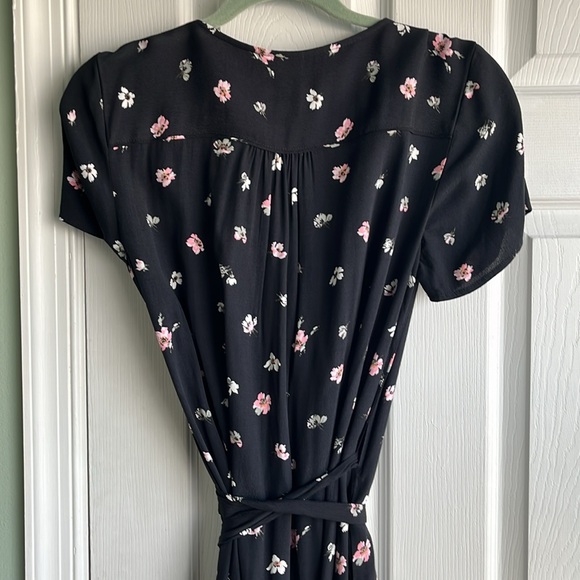 90s GAP floral wrap dress - Picture 6 of 7